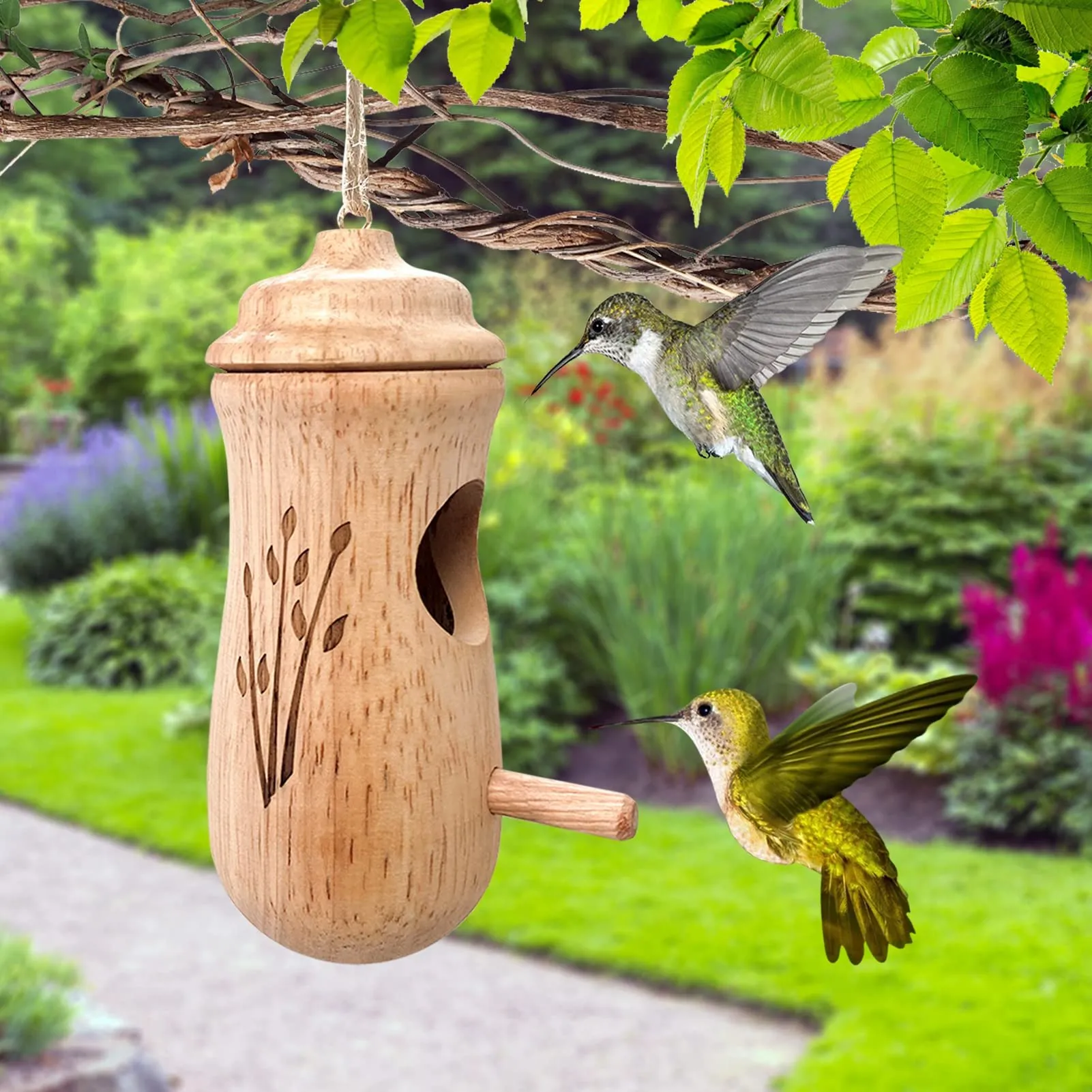 Last Day Sale 70% OFF💕Wooden Hummingbird House-Gift for Nature Lovers